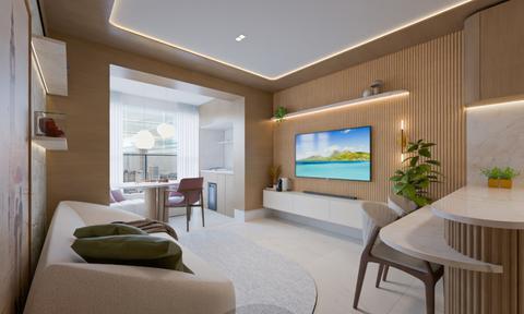 Apartamento à venda em Belém, Umarizal, com 2 quartos, com 70 m², EDIFÍCIO TORRE L'ACQUA